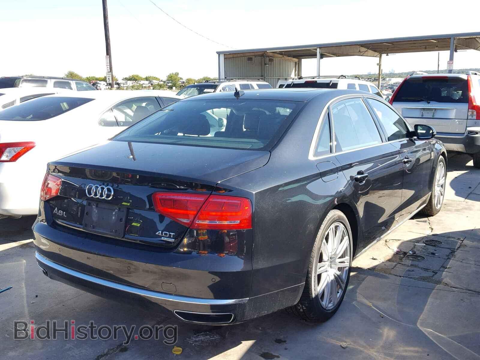 2013 AUDI A8 - VIN: WAUR2AFD7DN028384 - Фото 4