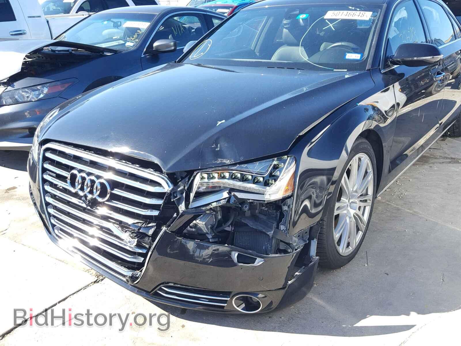 2013 AUDI A8 - VIN: WAUR2AFD7DN028384 - Фото 9