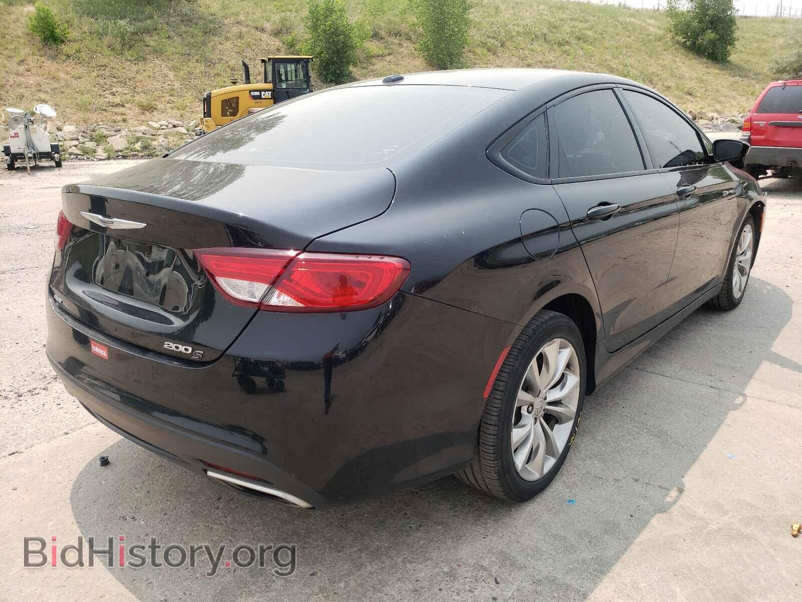 2015 CHRYSLER 200 - VIN: 1C3CCCDG9FN522686 - Фото 4