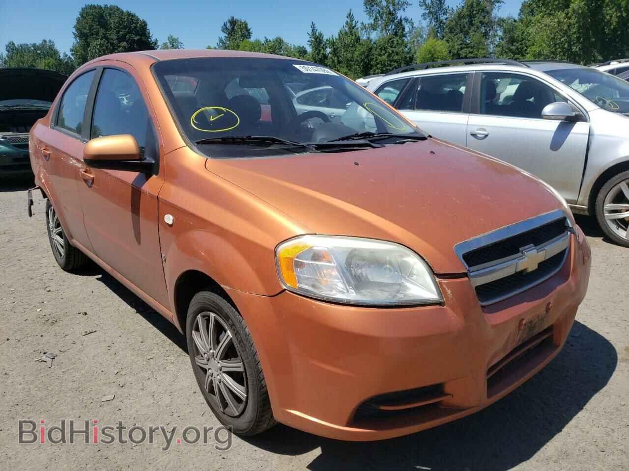 Фотография KL1TD56657B064115 - CHEVROLET AVEO 2007