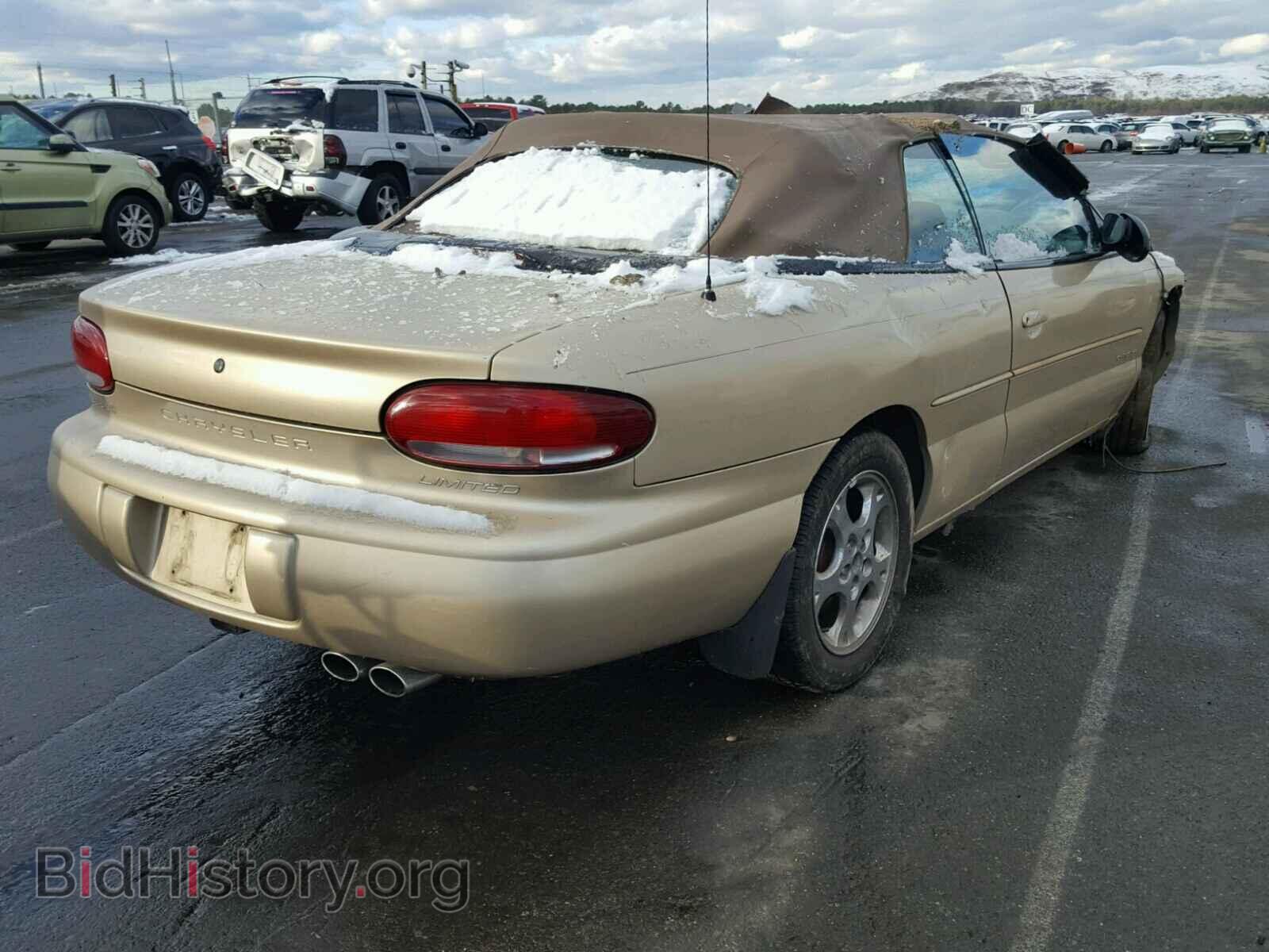 1998 CHRYSLER SEBRING - VIN: 3C3EL55H6WT317404 - Фото 4
