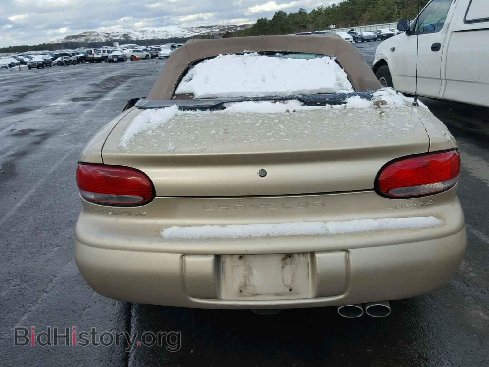 1998 CHRYSLER SEBRING - VIN: 3C3EL55H6WT317404 - Фото 9