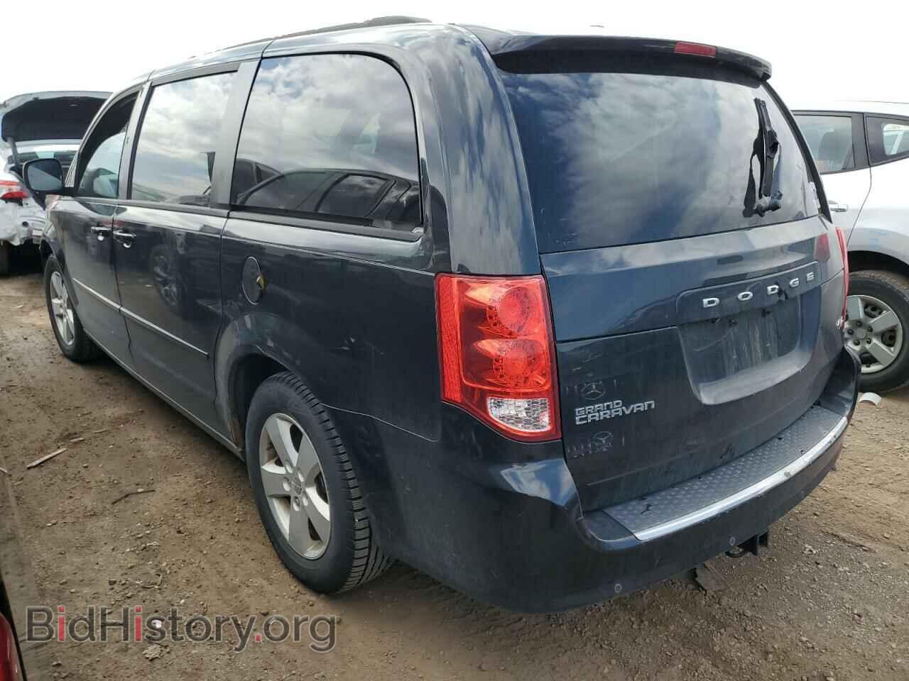 2013 DODGE CARAVAN - VIN: 2C4RDGEG3DR572850 - Фото 2
