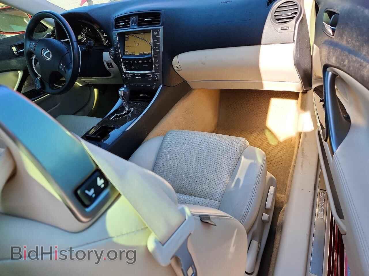 2010 LEXUS IS - VIN: JTHFF2C27A2512702 - Фото 8