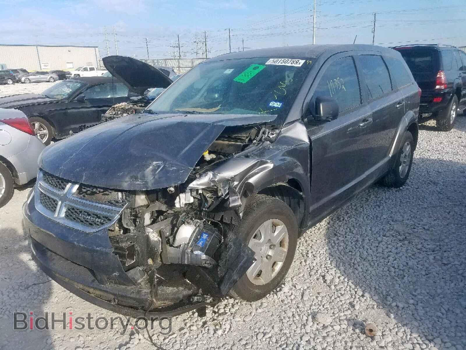 2012 DODGE JOURNEY SE - VIN: 3C4PDCAB7CT146021 - Фото 2
