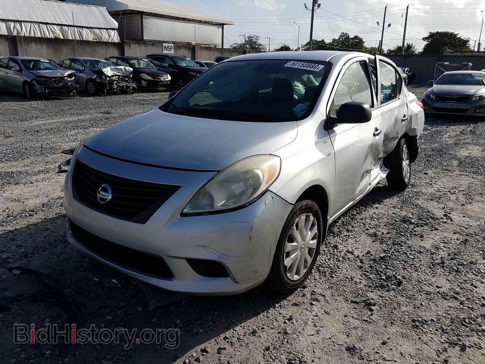 2012 NISSAN VERSA - VIN: 3N1CN7AP1CL861829 - Photo 2