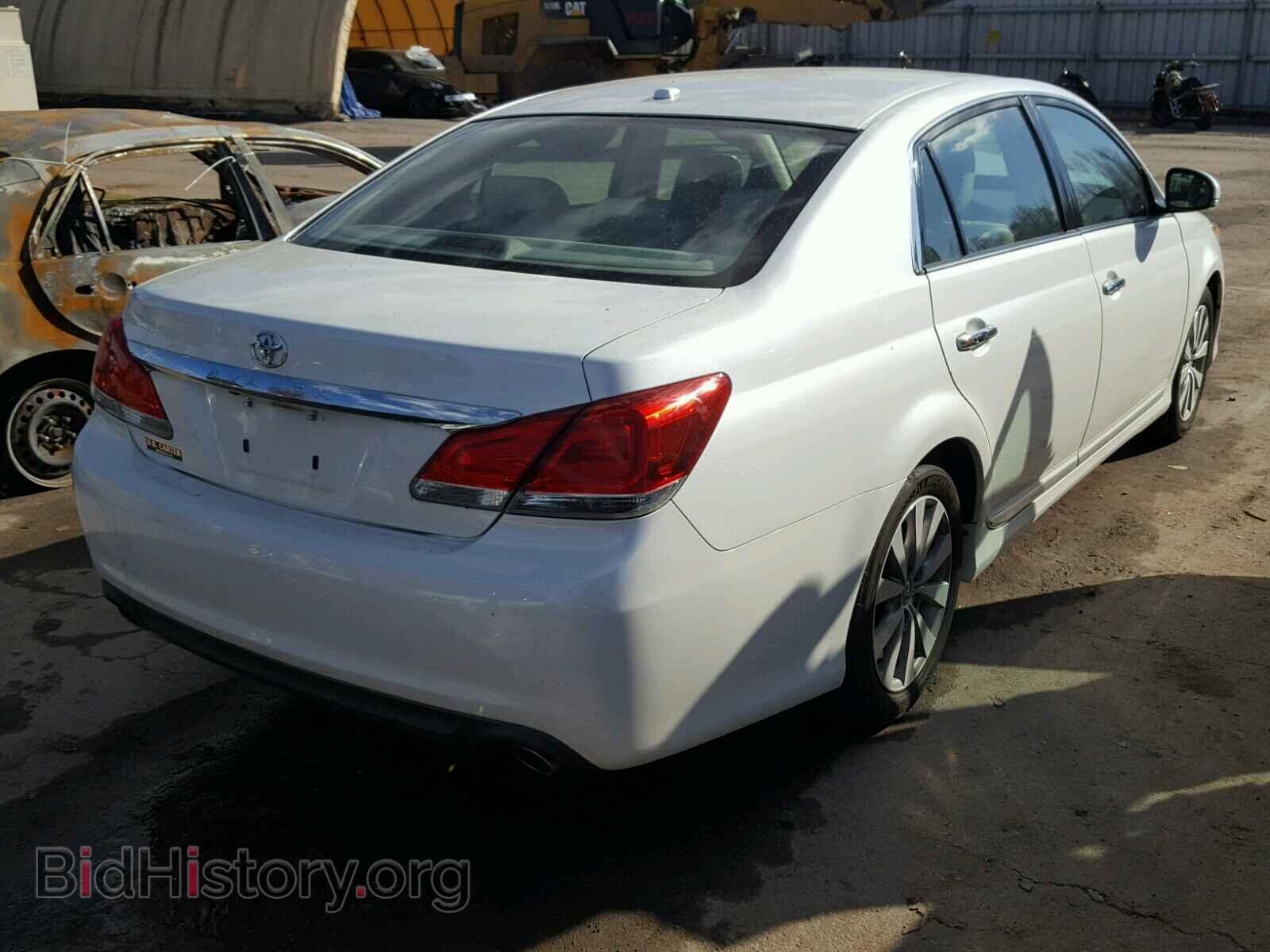2011 TOYOTA AVALON - VIN: 4T1BK3DB7BU392658 - Фото 4