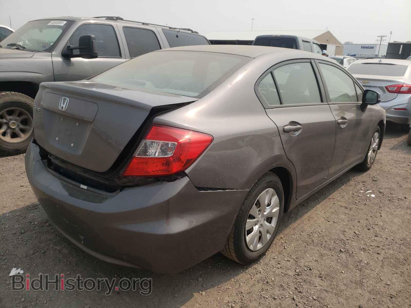 2012 HONDA CIVIC - VIN: 19XFB2F55CE360878 - Фото 4