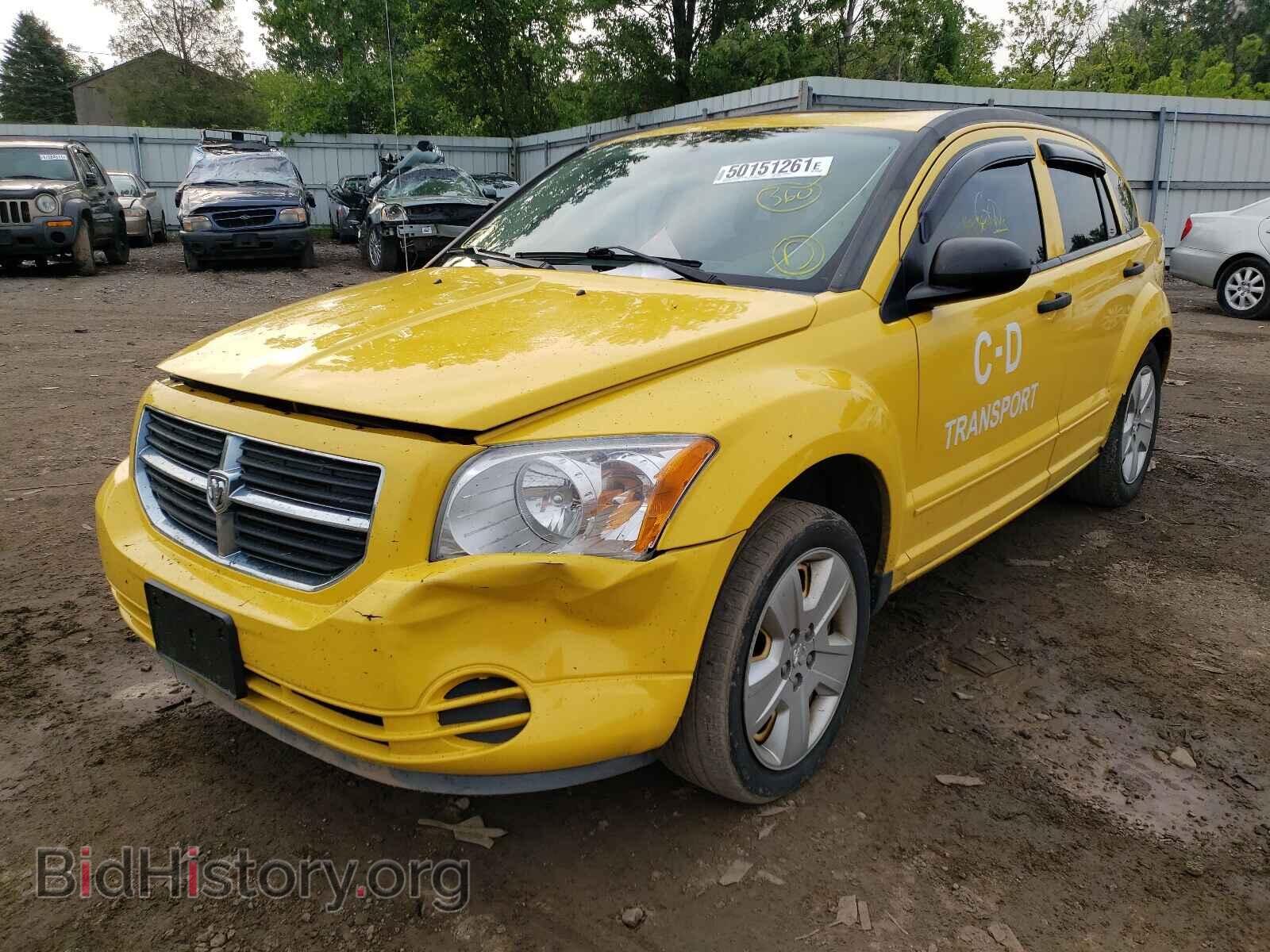 2007 DODGE CALIBER - VIN: 1B3HB48B67D528575 - Фото 2