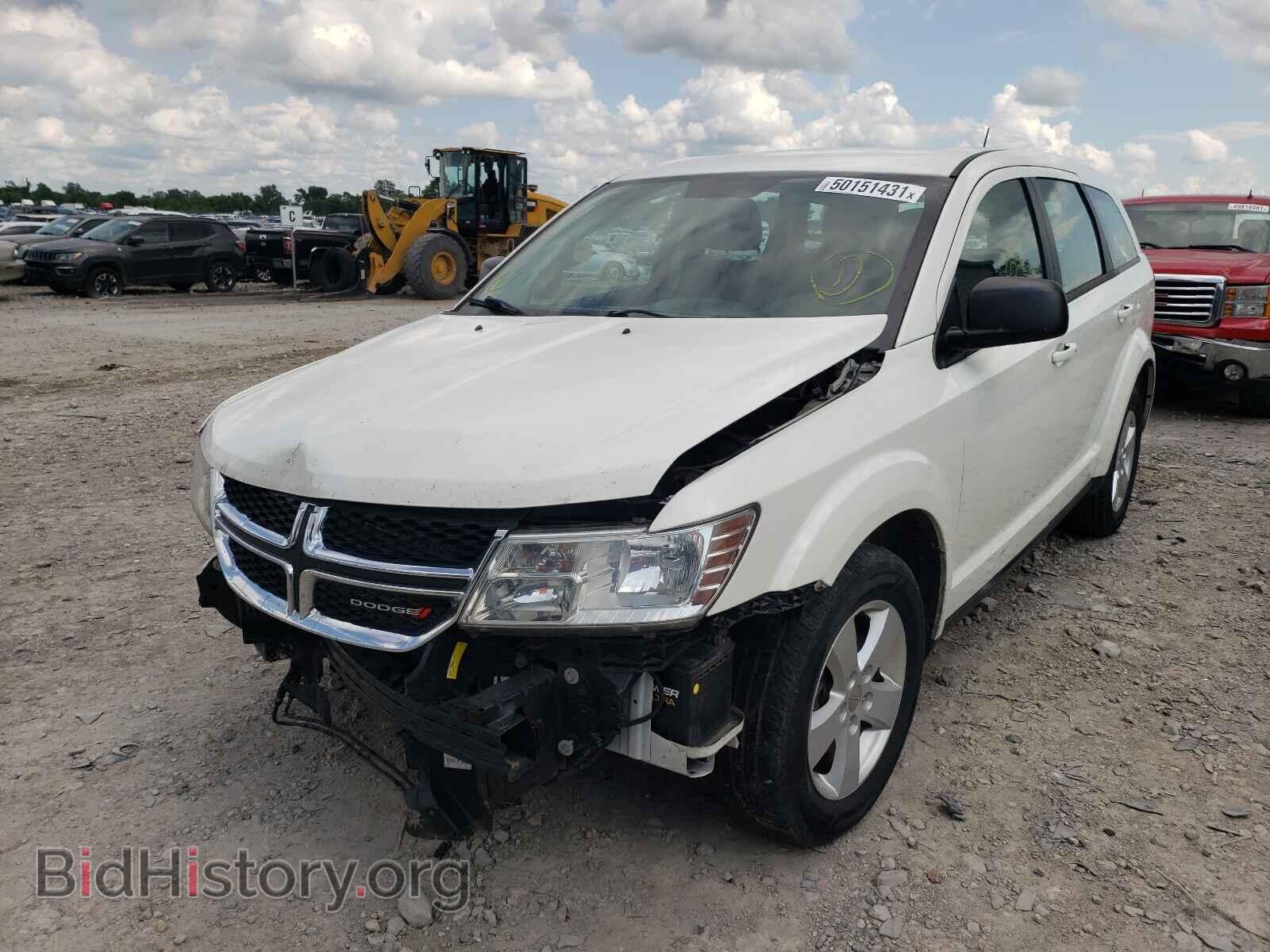 2013 DODGE JOURNEY - VIN: 3C4PDCAB0DT645969 - Фото 2
