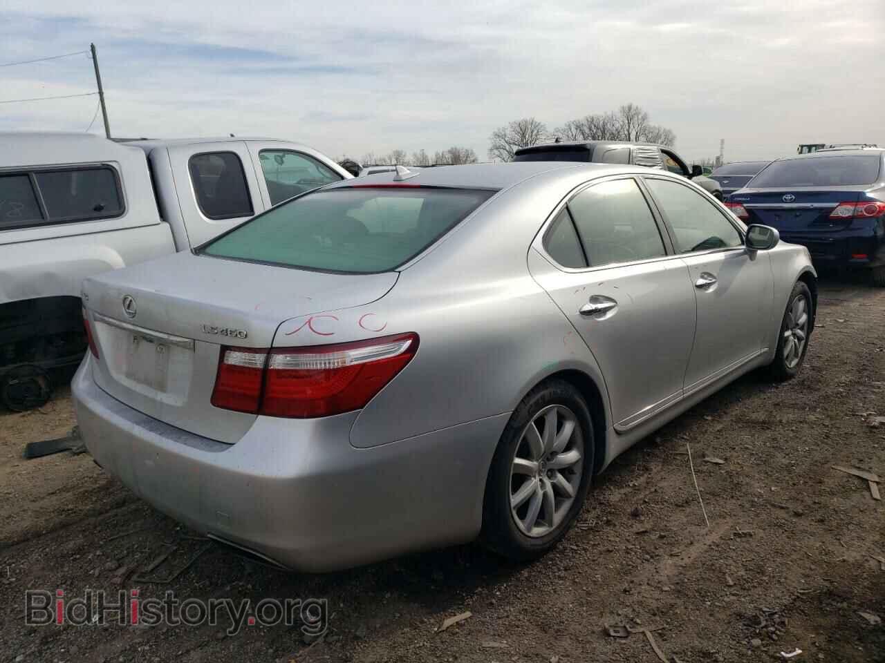 2007 LEXUS LS460 - VIN: JTHBL46F975025915 - Фото 3