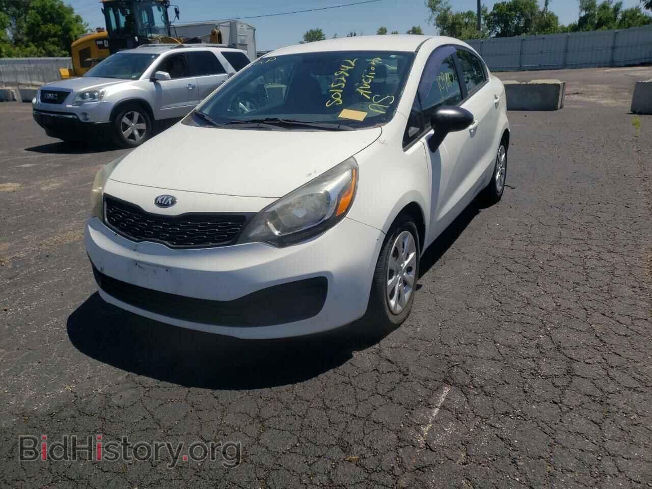 2013 KIA RIO - VIN: KNADM4A34D6217475 - Фото 2