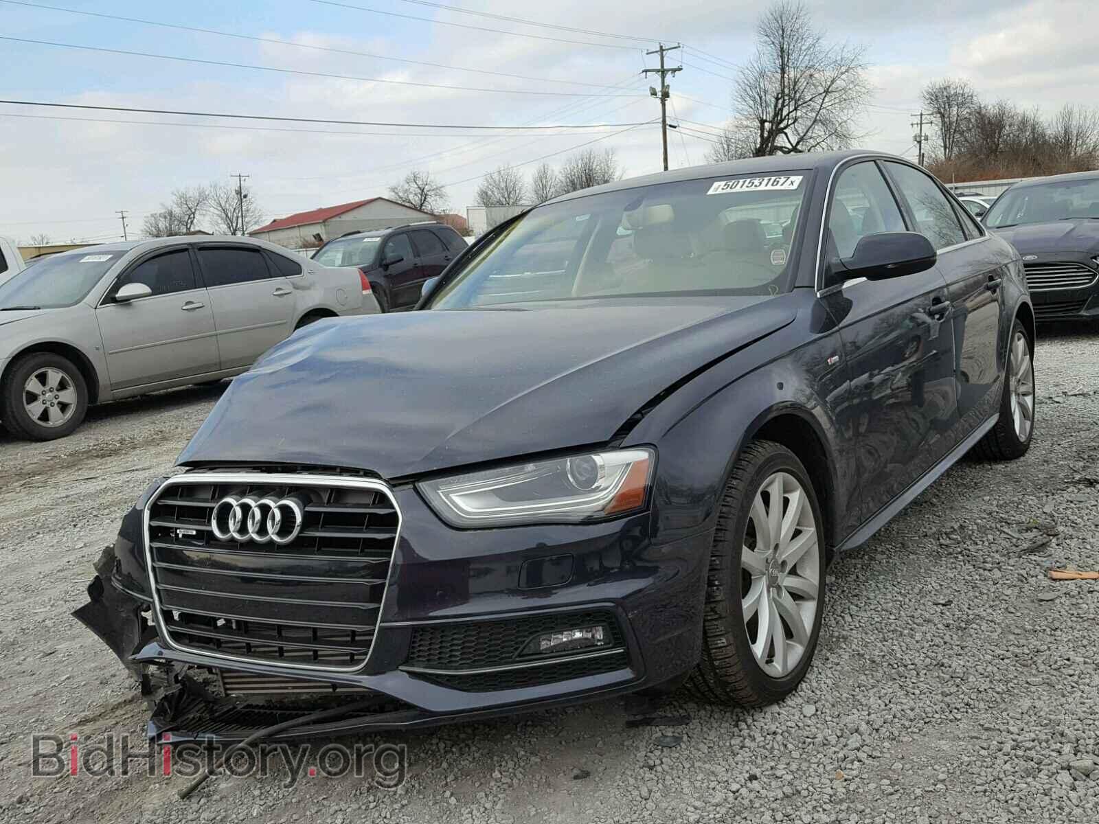 2014 AUDI A4 - VIN: WAUBFAFL5EN045862 - Photo 2