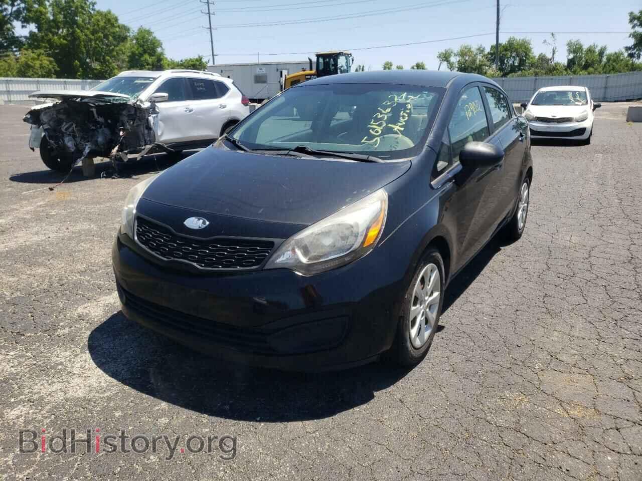 2014 KIA RIO - VIN: KNADM4A35E6326514 - Фото 2