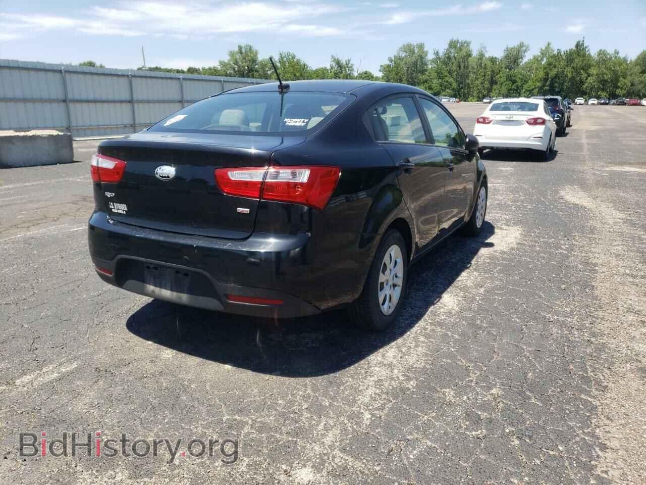 2014 KIA RIO - VIN: KNADM4A35E6326514 - Фото 4