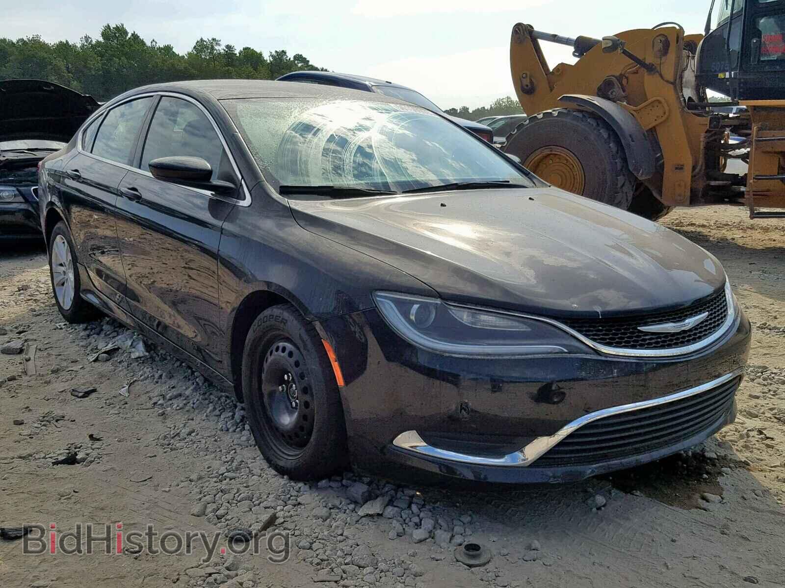 Photo 1C3CCCAG1GN166322 - CHRYSLER 200 2016