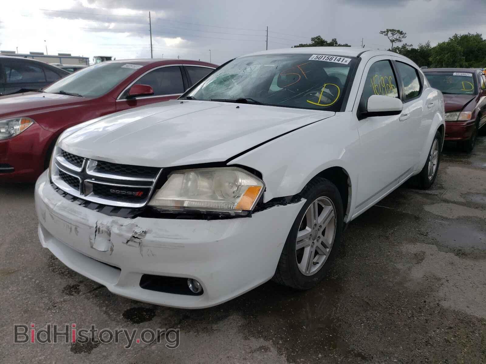 2013 DODGE AVENGER - VIN: 1C3CDZCB6DN625535 - Фото 2