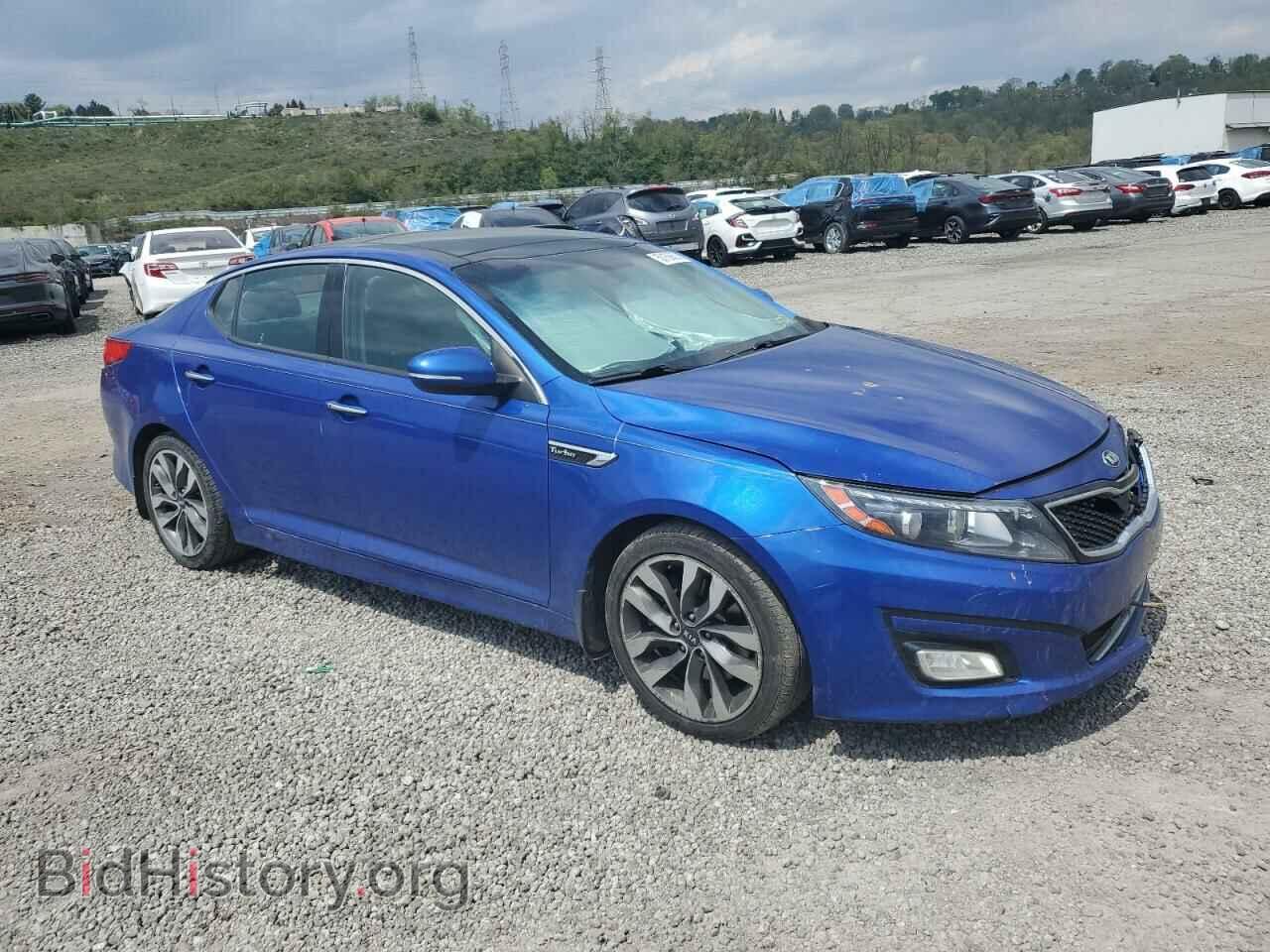 2015 KIA OPTIMA - VIN: 5XXGR4A67FG435992 - Фото 4