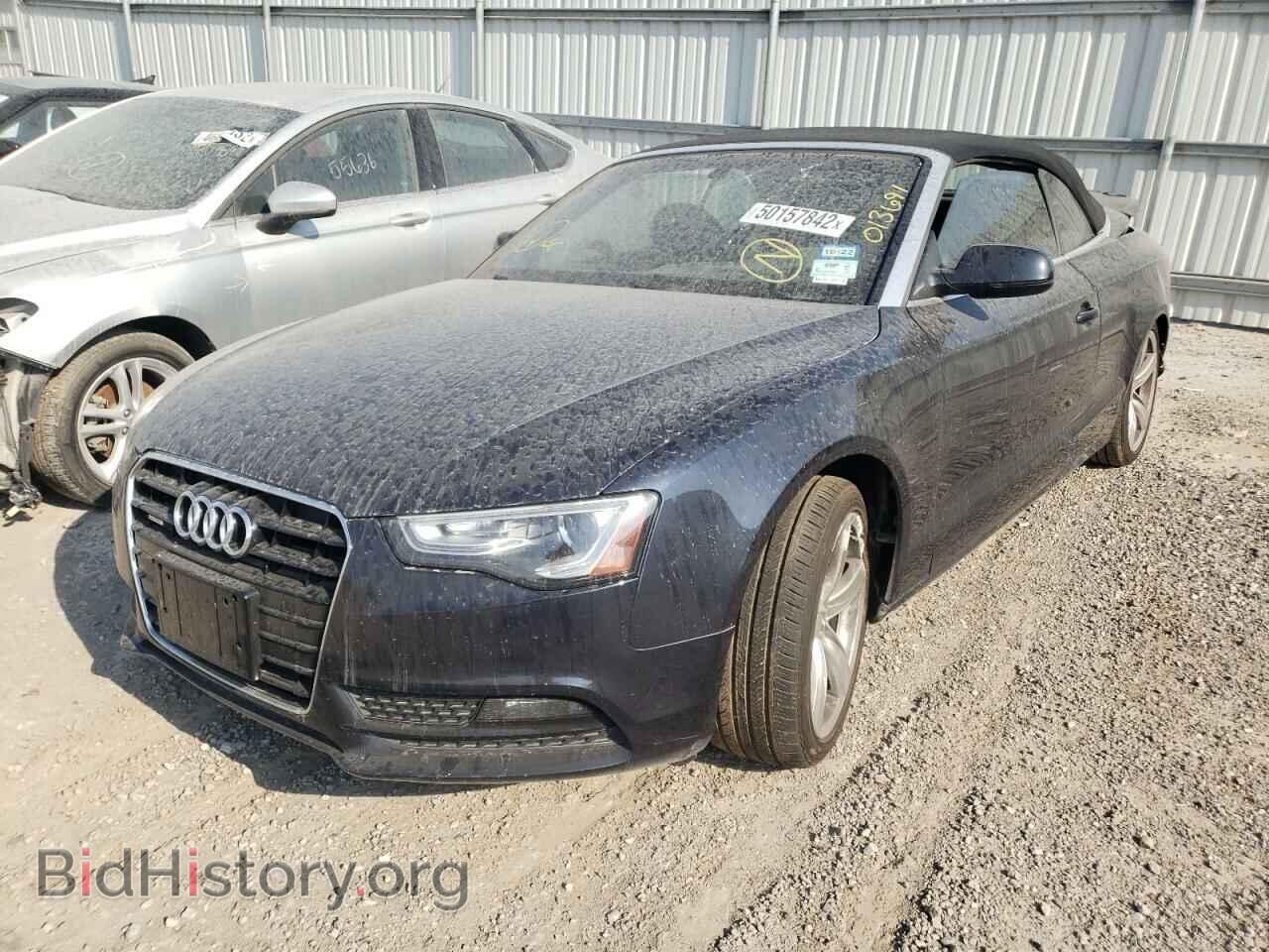 2013 AUDI A5 - VIN: WAUCFAFH0DN013691 - Фото 2
