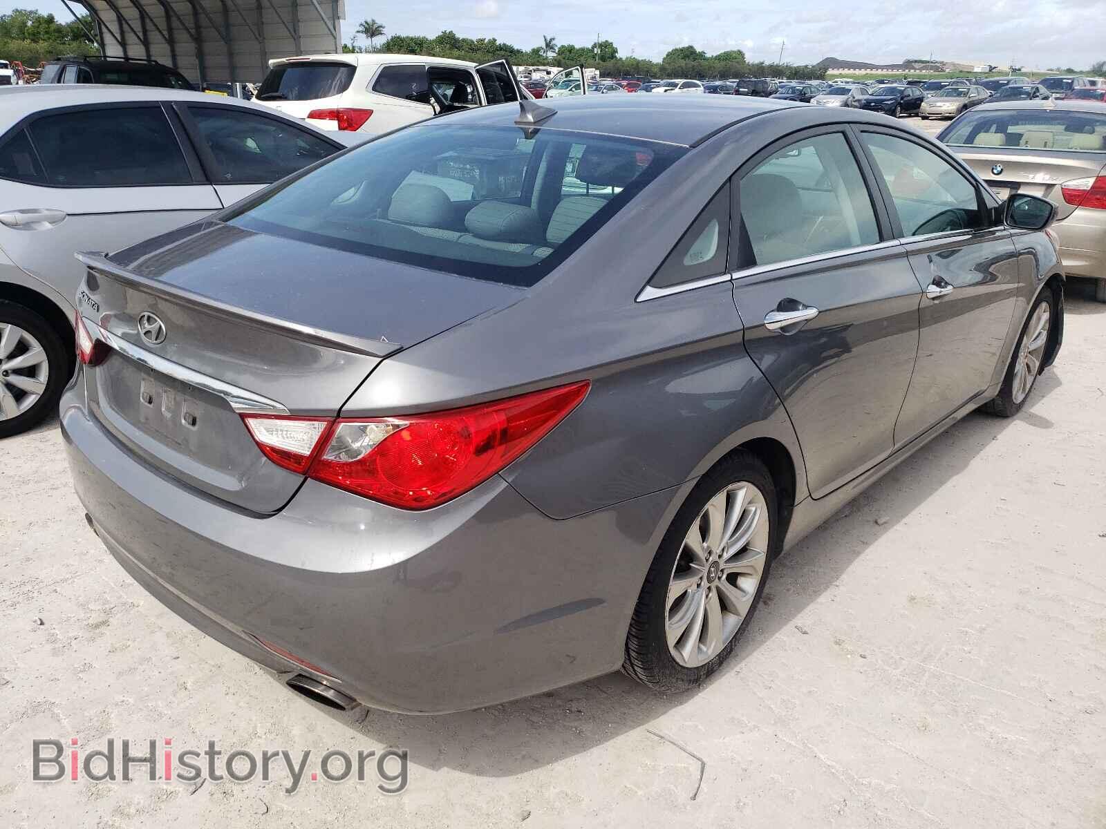 2013 HYUNDAI SONATA - VIN: 5NPEC4AC2DH666802 - Фото 4