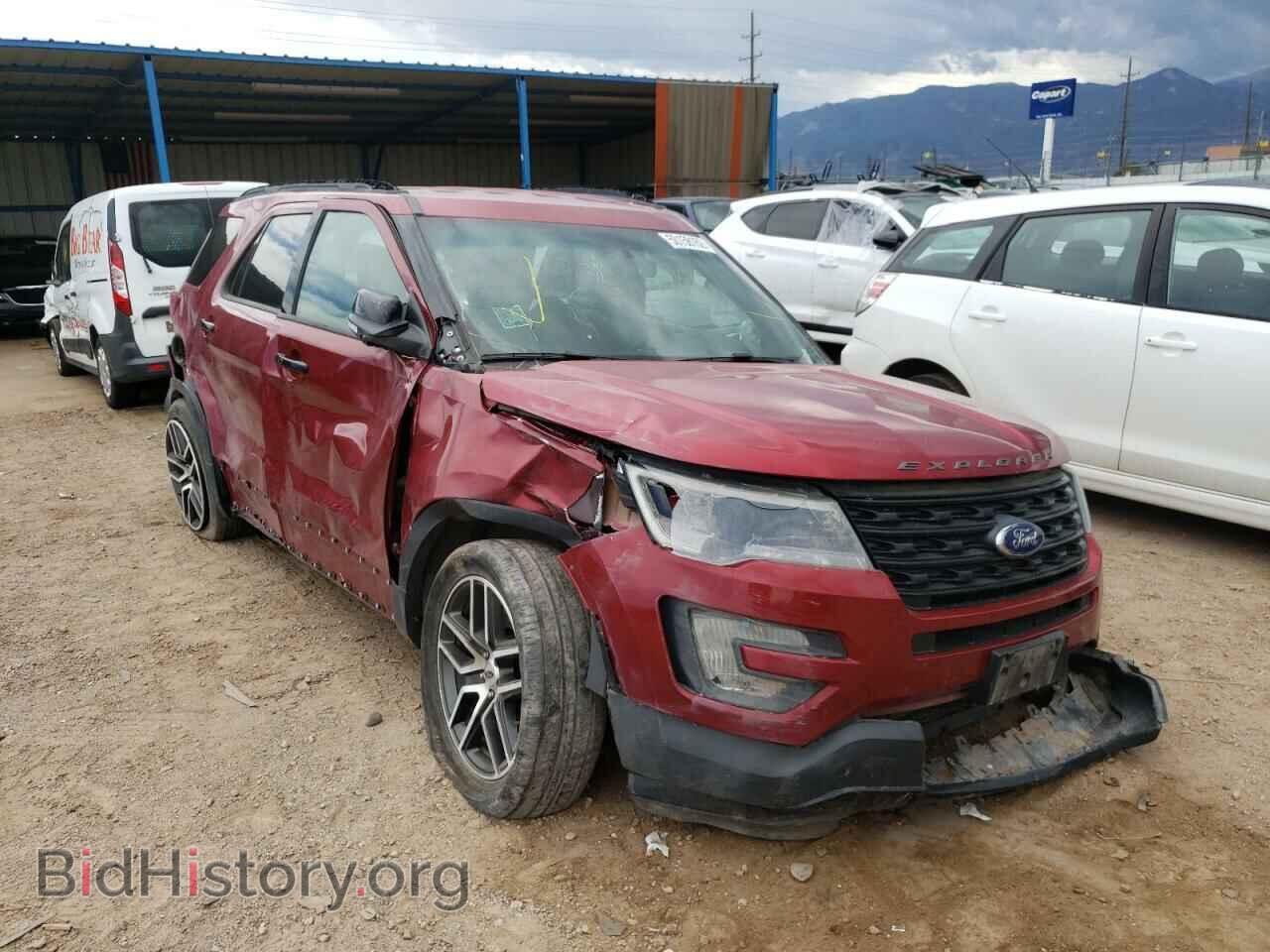 Фотография 1FM5K8GT5GGB34031 - FORD EXPLORER 2016