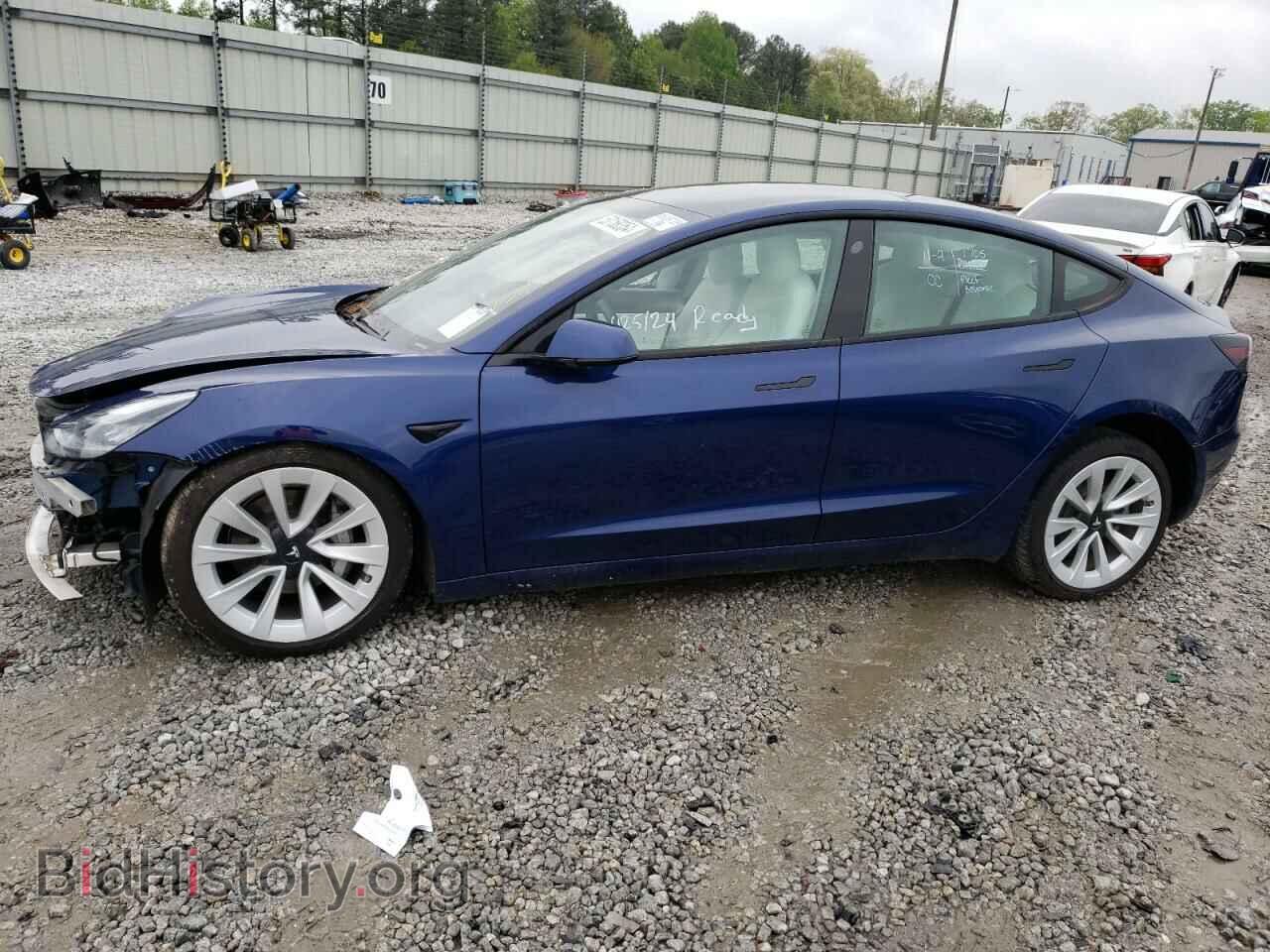 Photo 5YJ3E1EA9MF853848 - TESLA MODEL 3 2021