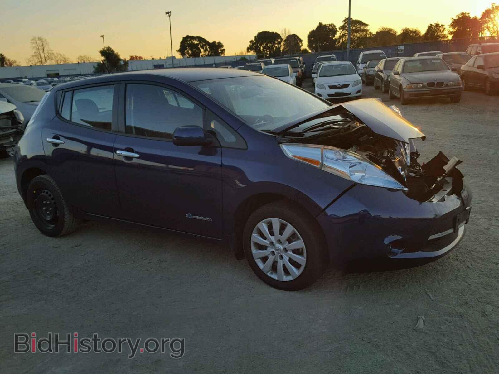 Photo 1N4AZ0CP9GC306809 - NISSAN LEAF 2016