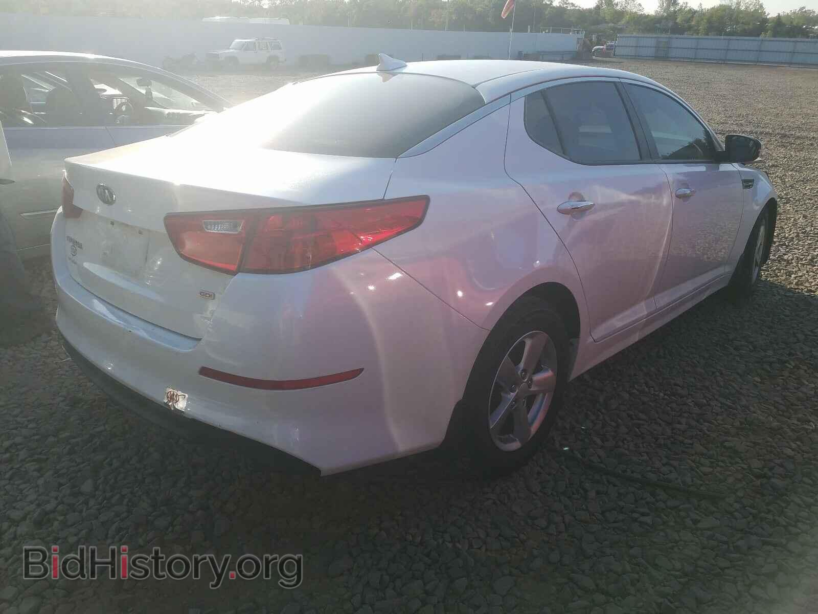 2015 KIA OPTIMA - VIN: KNAGM4A7XF5575804 - Фото 4