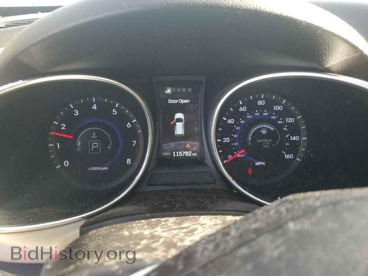 2014 HYUNDAI SANTA FE - VIN: KM8SR4HF3EU077634 - Фото 9