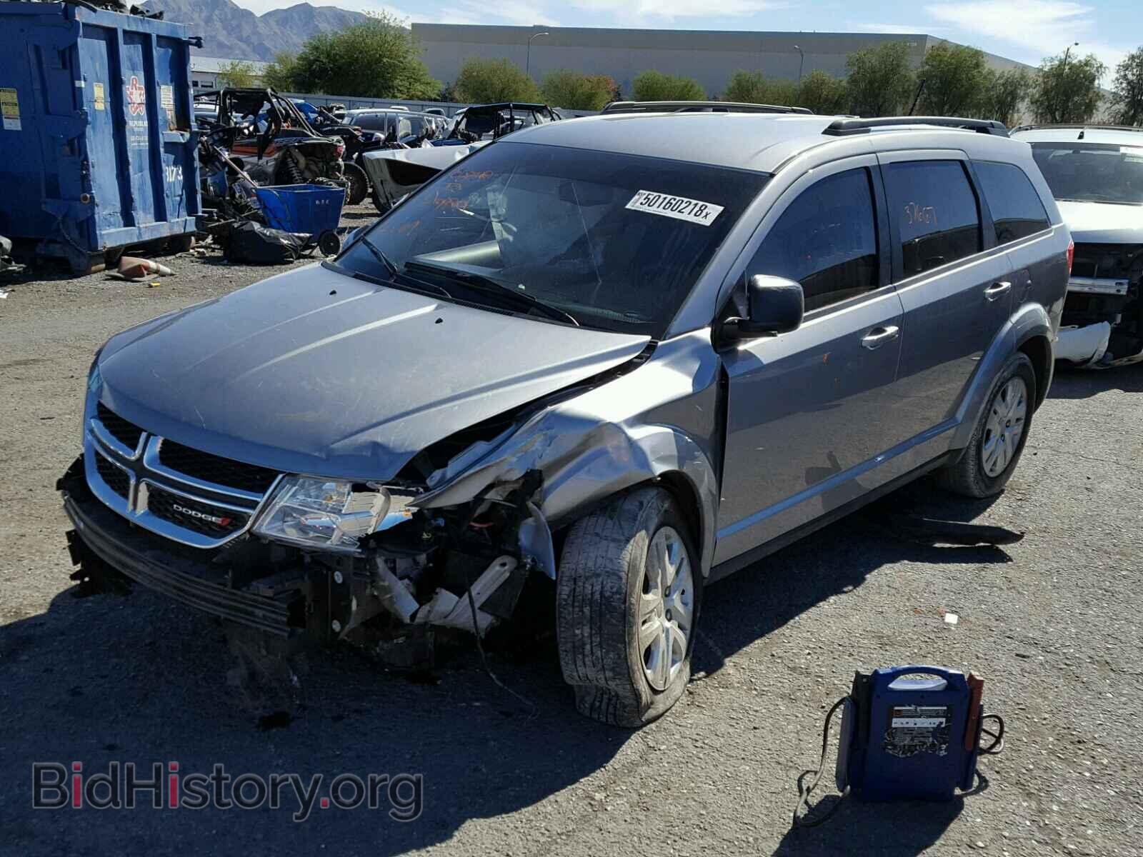 2017 DODGE JOURNEY SE - VIN: 3C4PDCAB5HT524487 - Фото 2