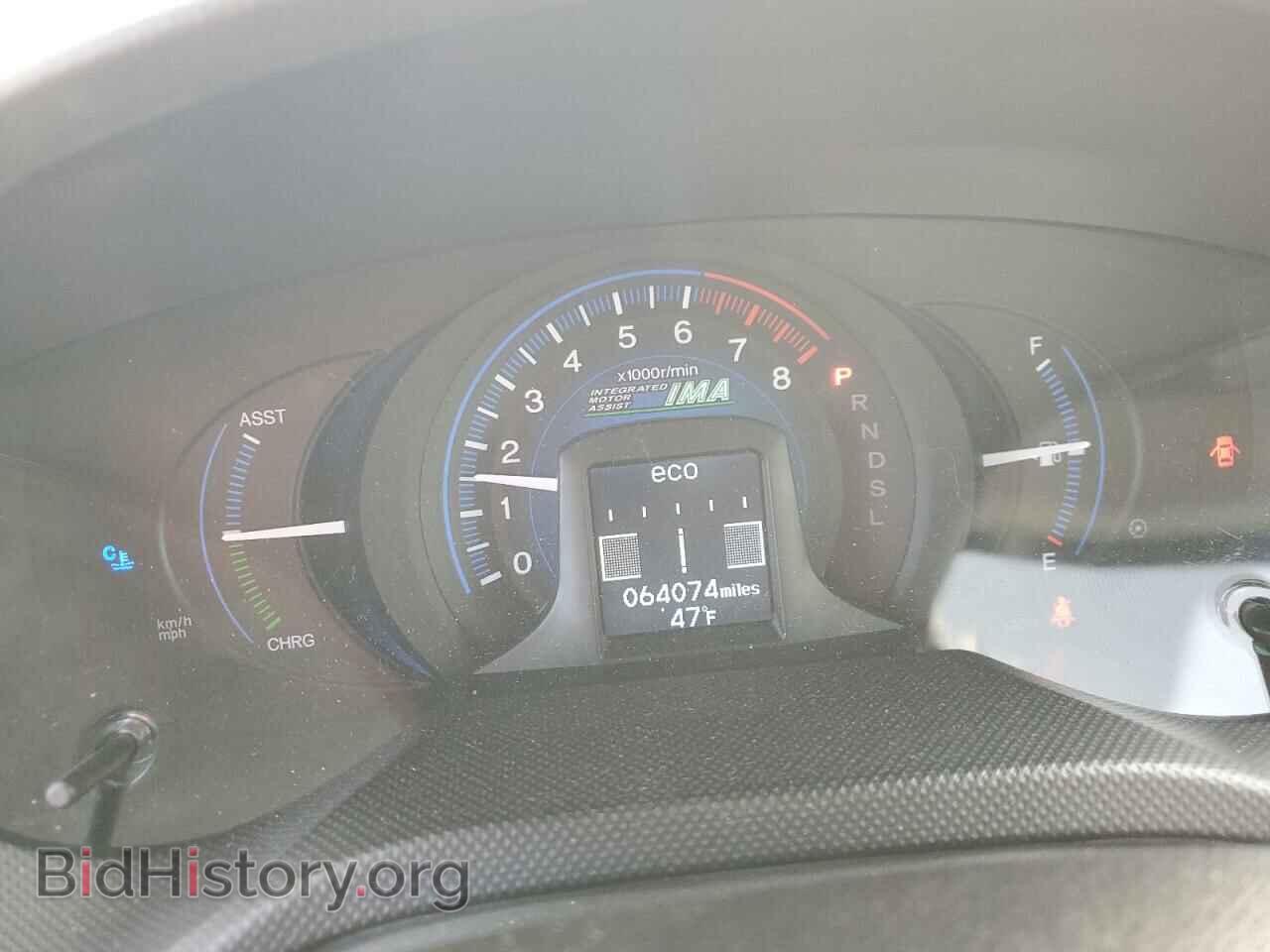 2012 HONDA INSIGHT - VIN: JHMZE2H32CS000284 - Фото 9