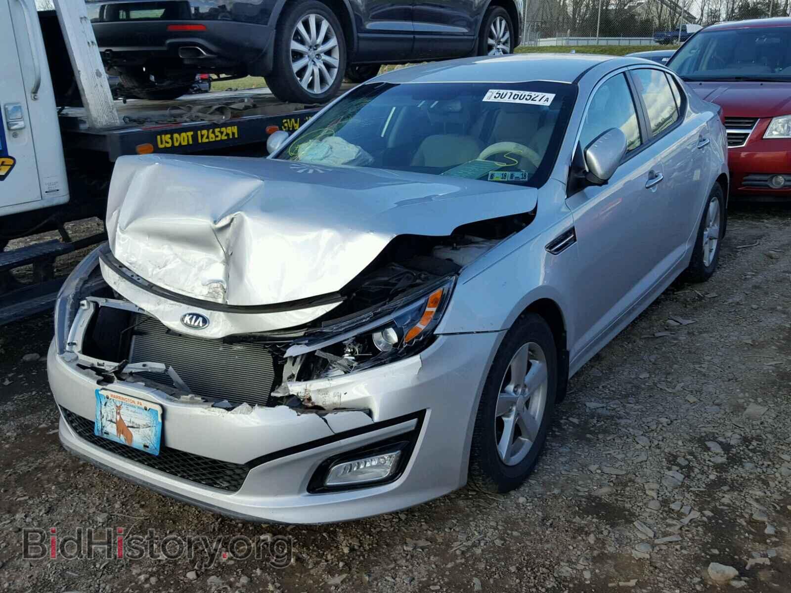 2015 KIA OPTIMA - VIN: 5XXGM4A75FG360667 - Фото 2