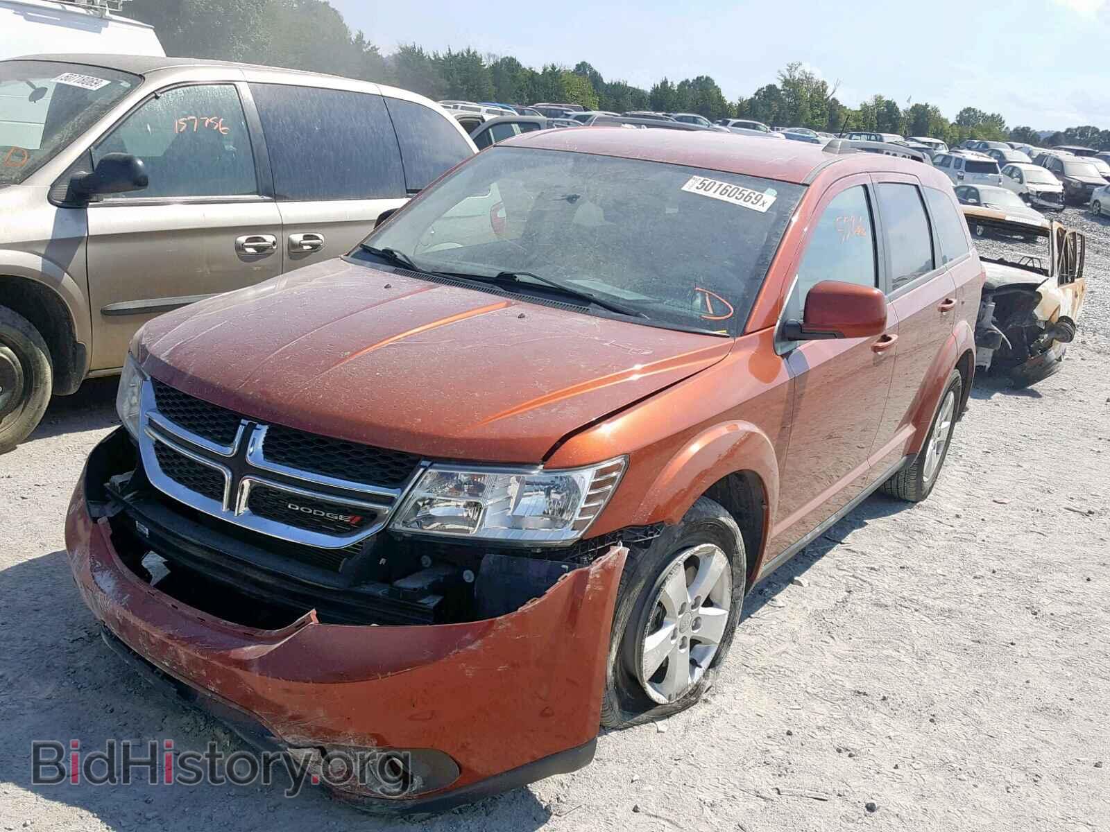 2012 DODGE JOURNEY SX - VIN: 3C4PDCBG8CT390576 - Фото 2