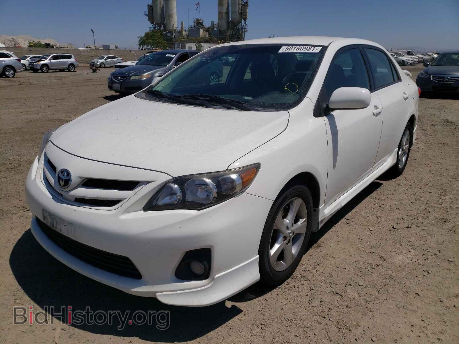 2011 TOYOTA COROLLA - VIN: 2T1BU4EE7BC650140 - Фото 2