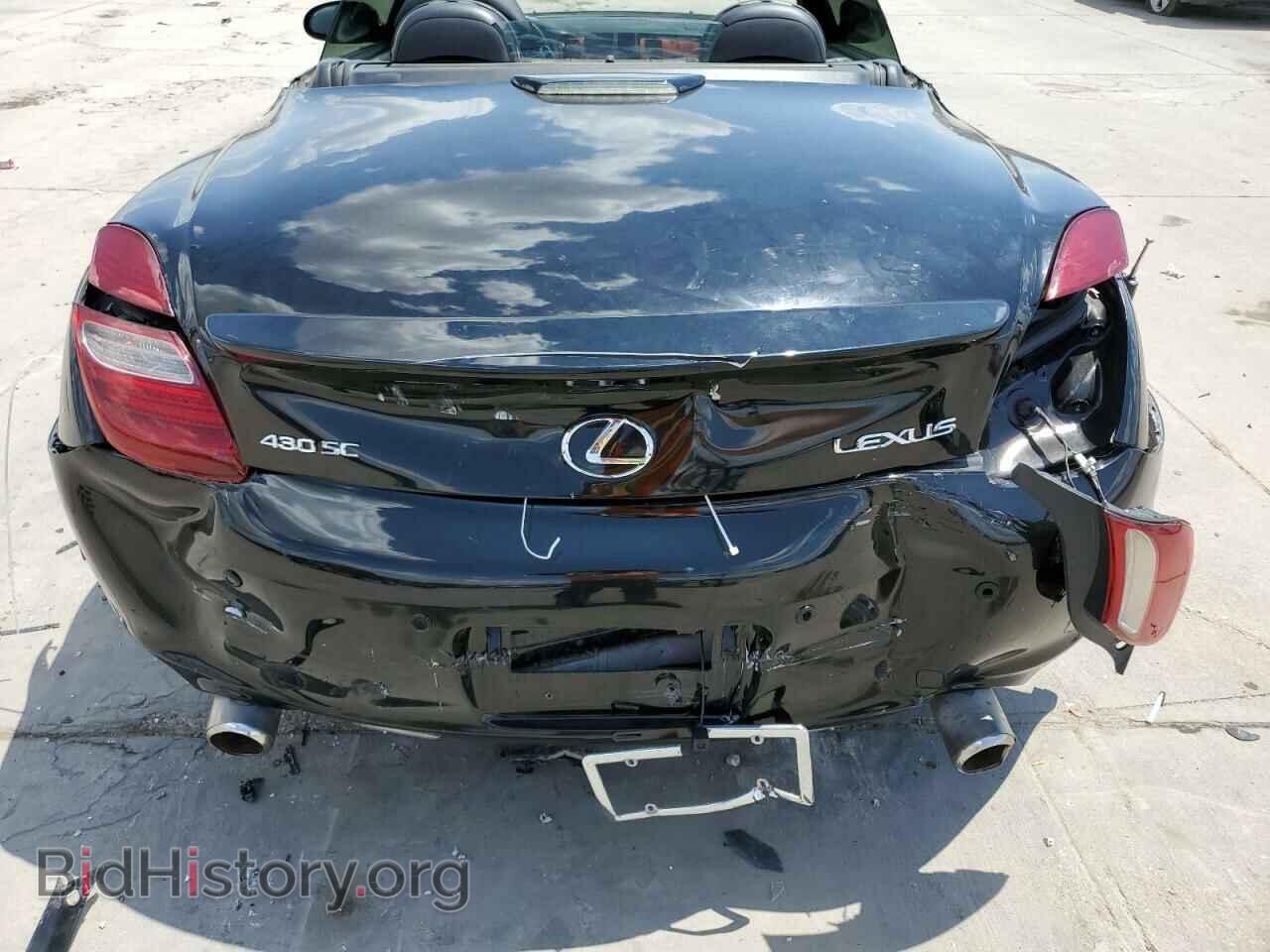 2008 LEXUS SC430 - VIN: JTHFN45YX89016729 - Фото 9