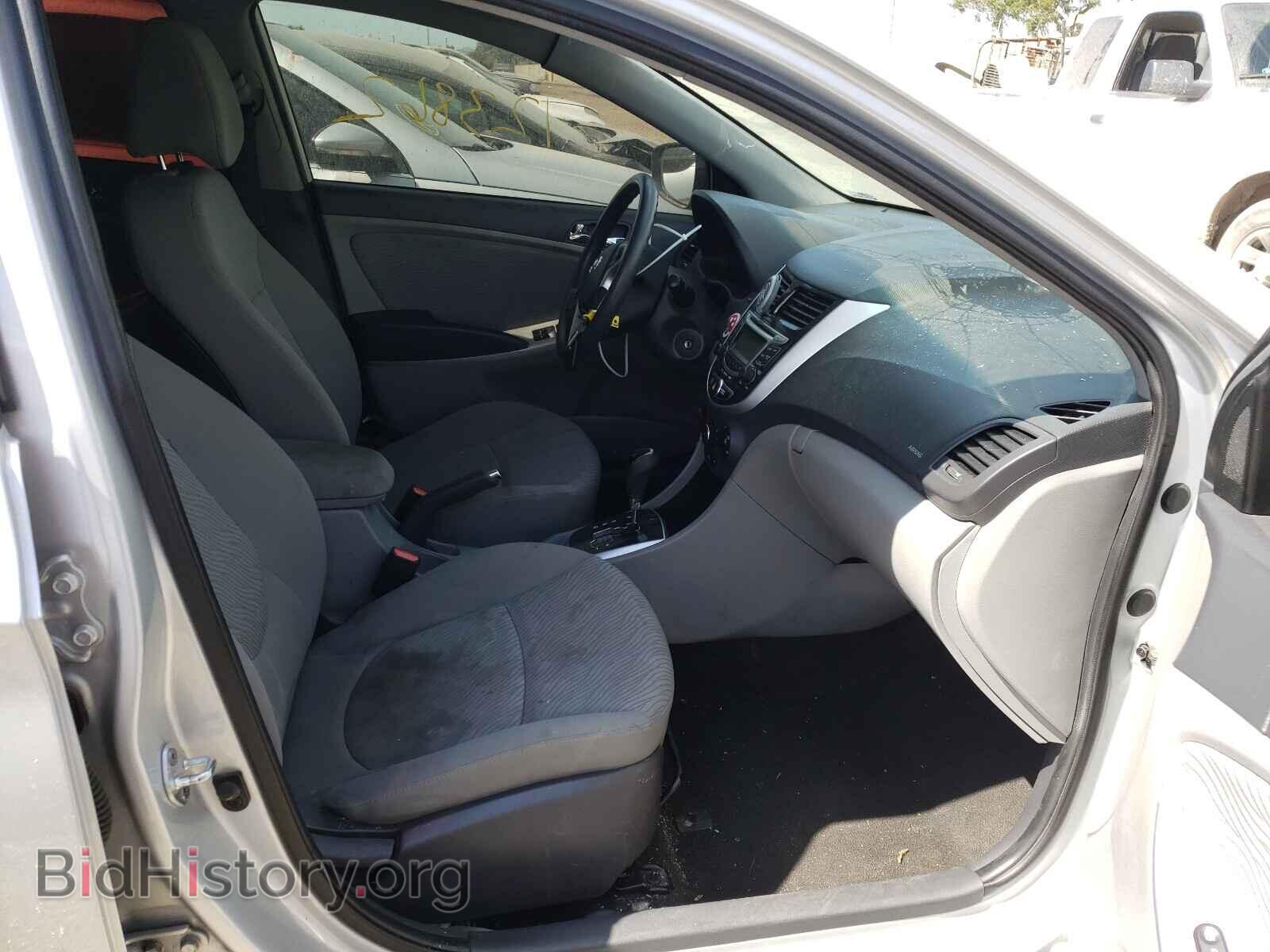 2013 HYUNDAI ACCENT - VIN: KMHCU4AE3DU462100 - Фото 5