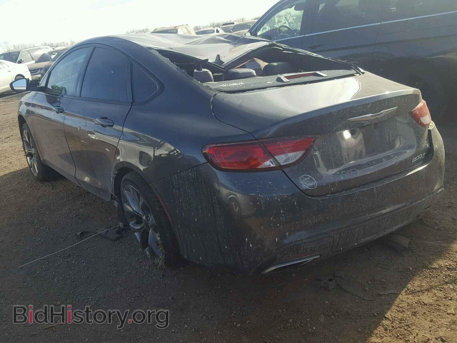 2015 CHRYSLER 200 - VIN: 1C3CCCBGXFN516205 - Фото 3