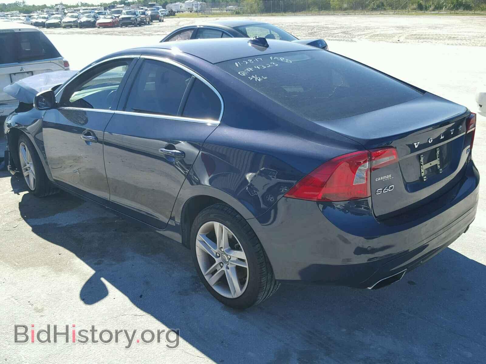 2014 VOLVO S60 - VIN: YV1612FS4E2283777 - Фото 3