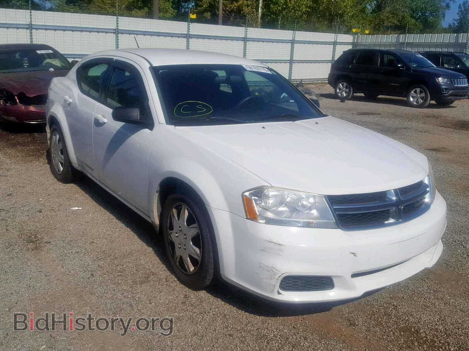 Фотография 1C3CDZAB8CN294653 - DODGE AVENGER 2012