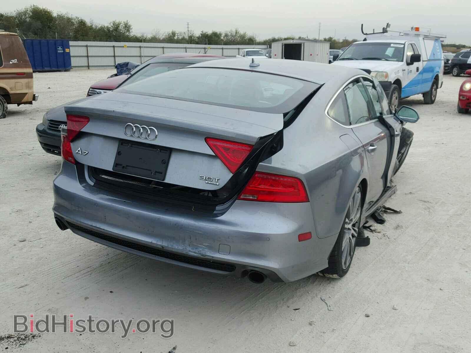 2012 AUDI A7 - VIN: WAUSGAFC1CN012755 - Фото 4
