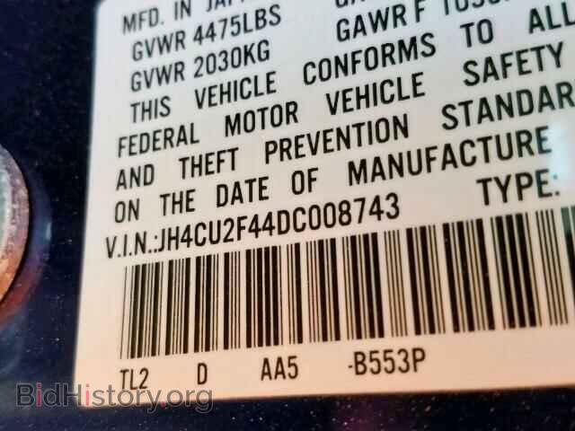 2013 ACURA TSX - VIN: JH4CU2F44DC008743 - Фото 10
