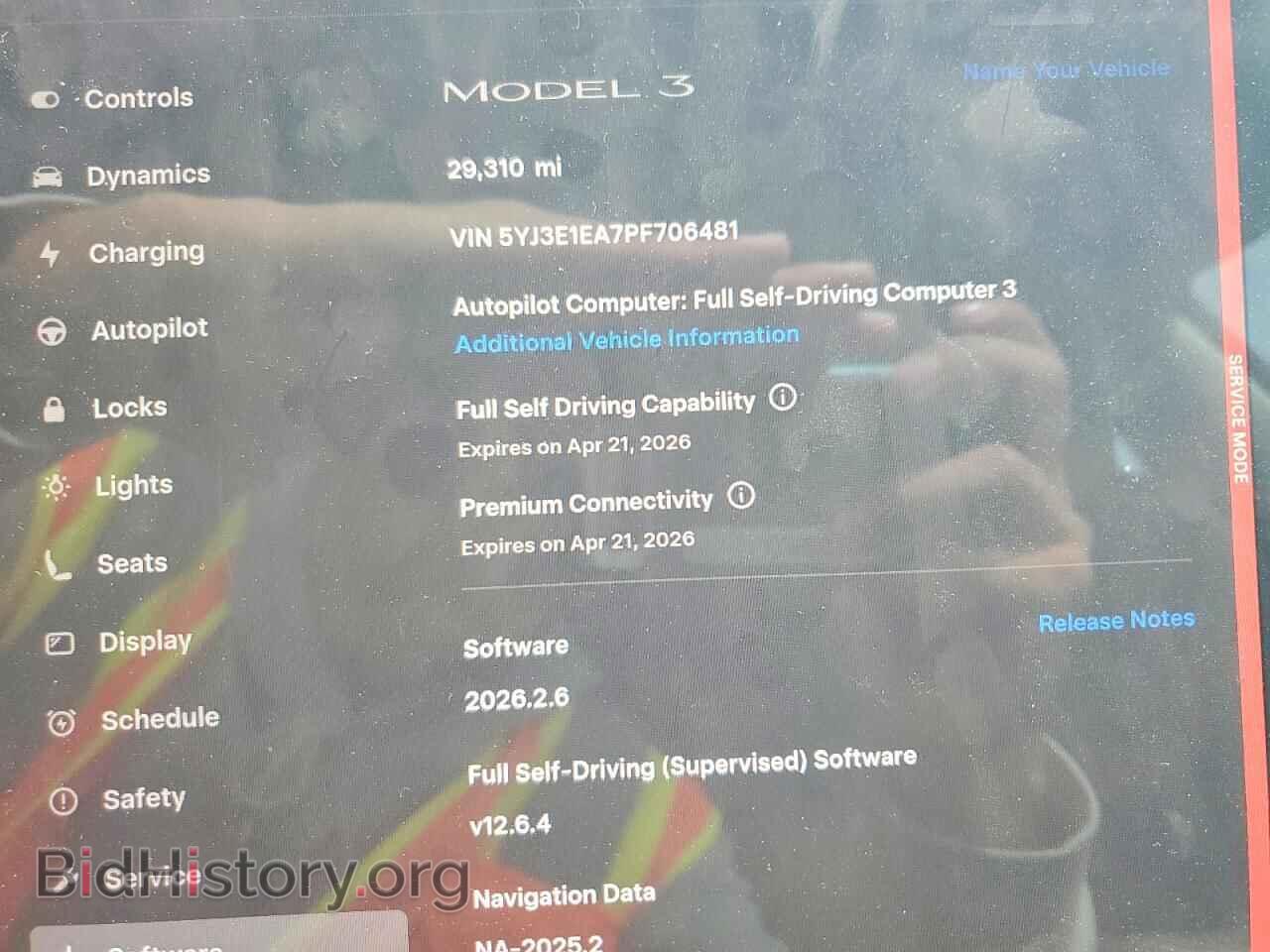 2023 TESLA MODEL 3 - VIN: 5YJ3E1EA7PF706481 - Photo 9