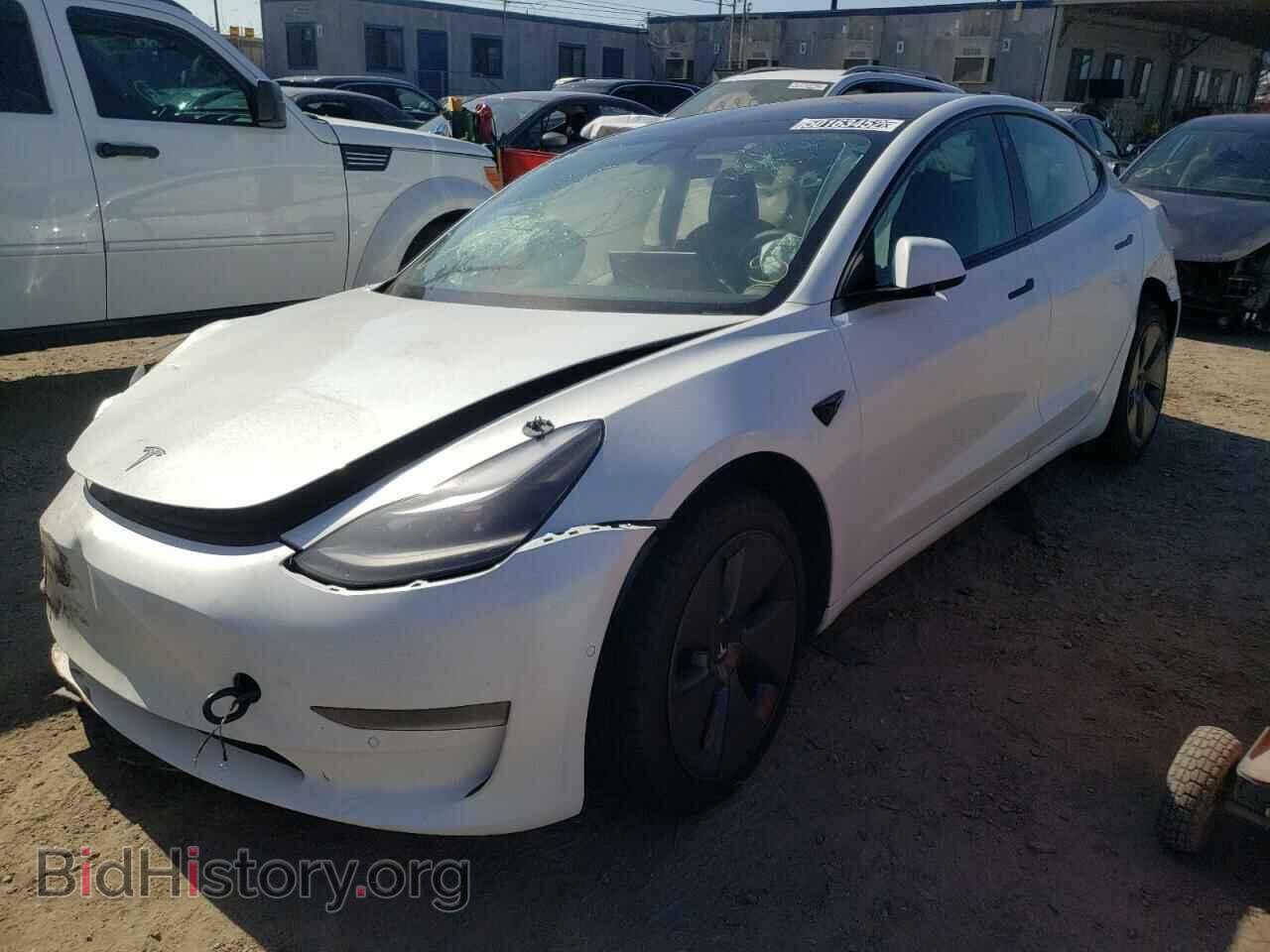 2021 TESLA MODEL 3 - VIN: 5YJ3E1EA0MF093194 - Photo 2
