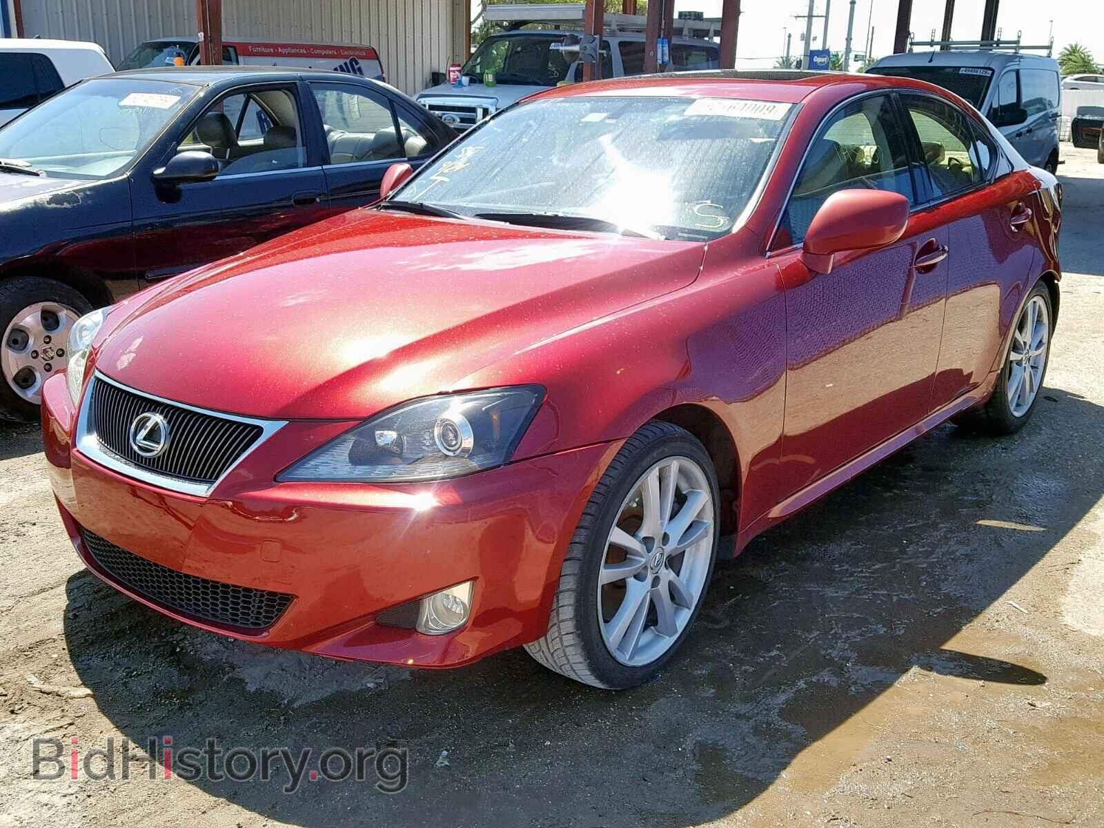 2006 LEXUS IS - VIN: JTHBE262265001854 - Фото 2
