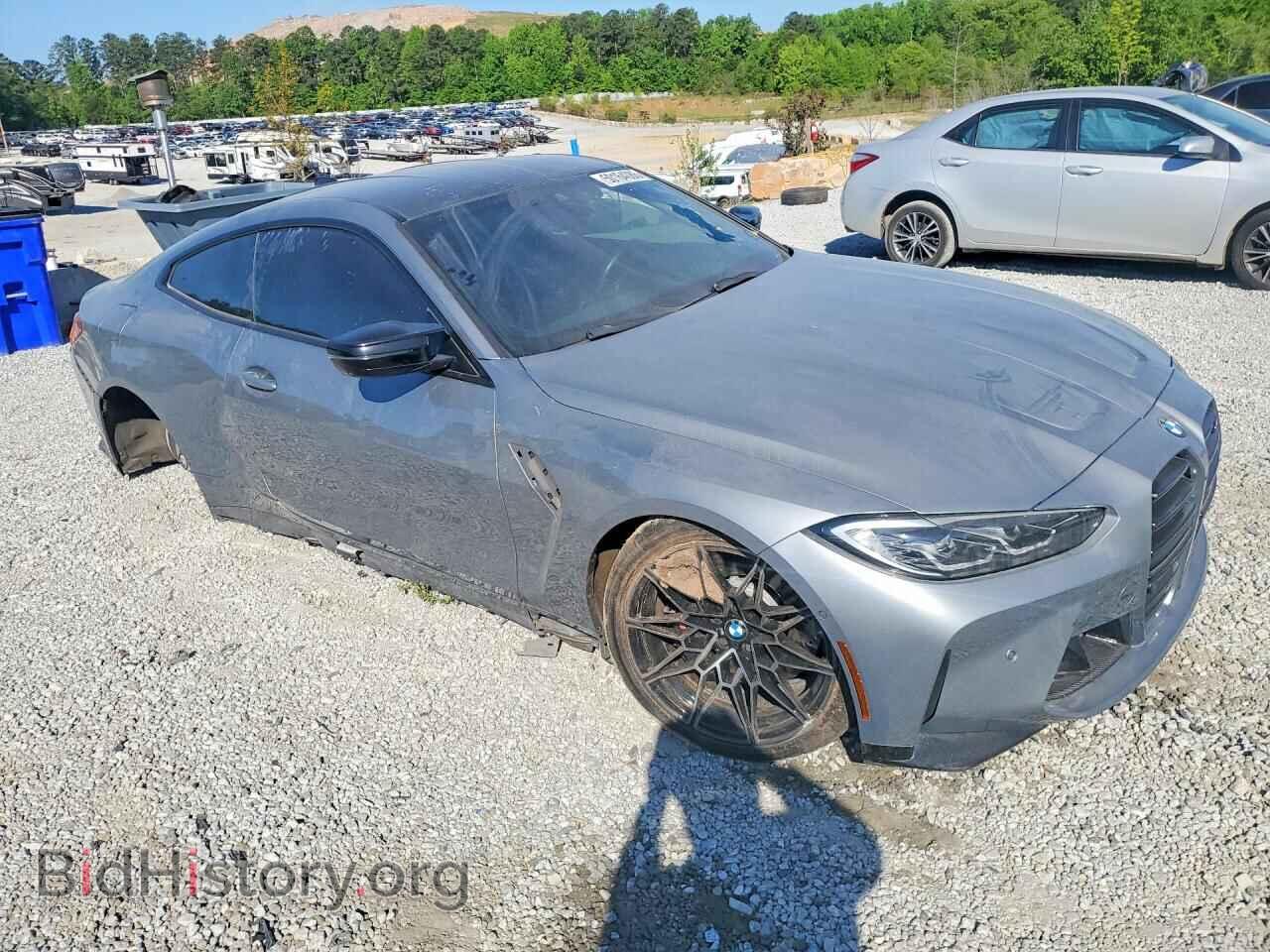 2022 BMW M4 - VIN: WBS33AZ08NCH76858 - Фото 4