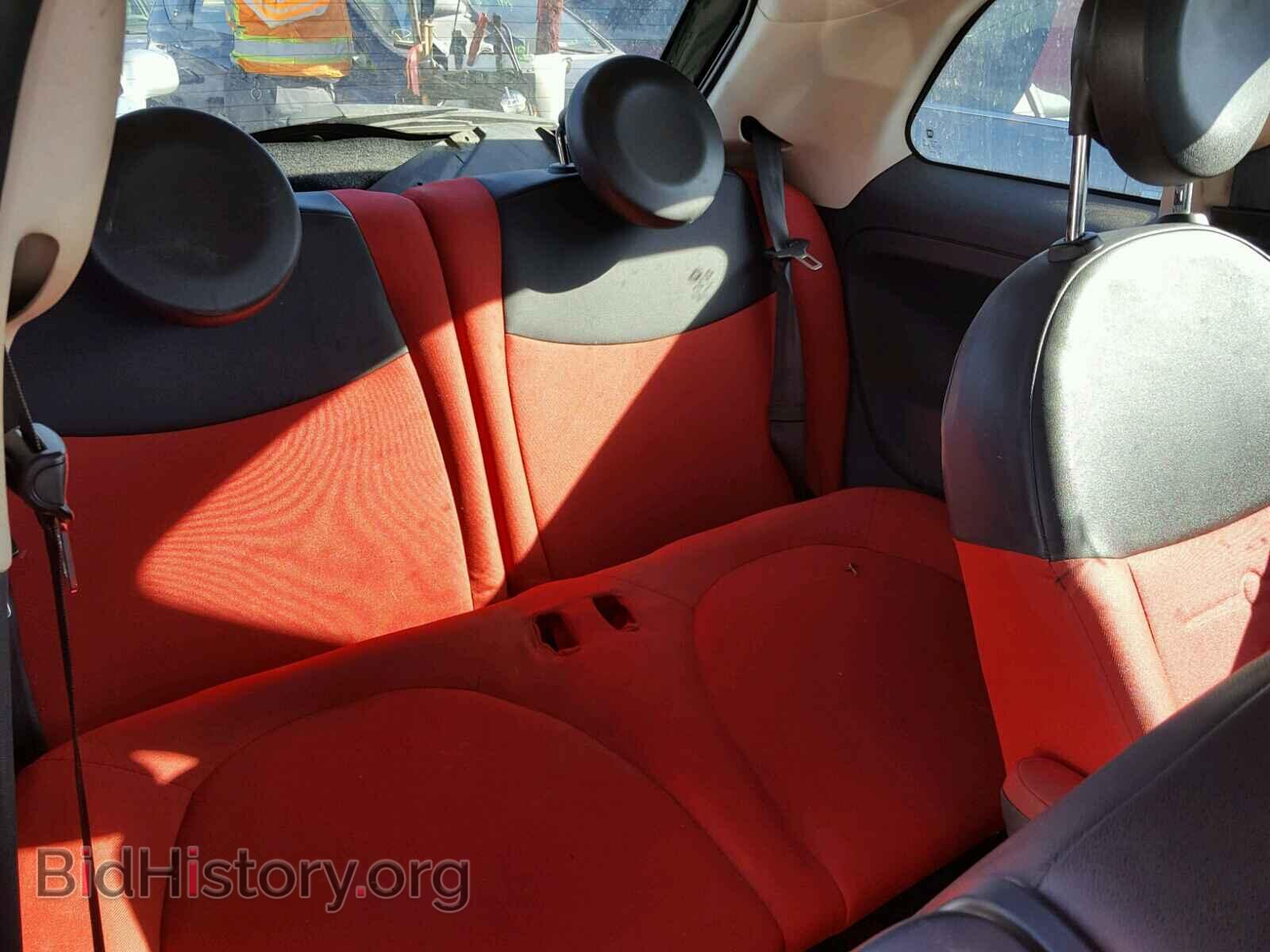 2012 FIAT 500 - VIN: 3C3CFFAR0CT343527 - Фото 6