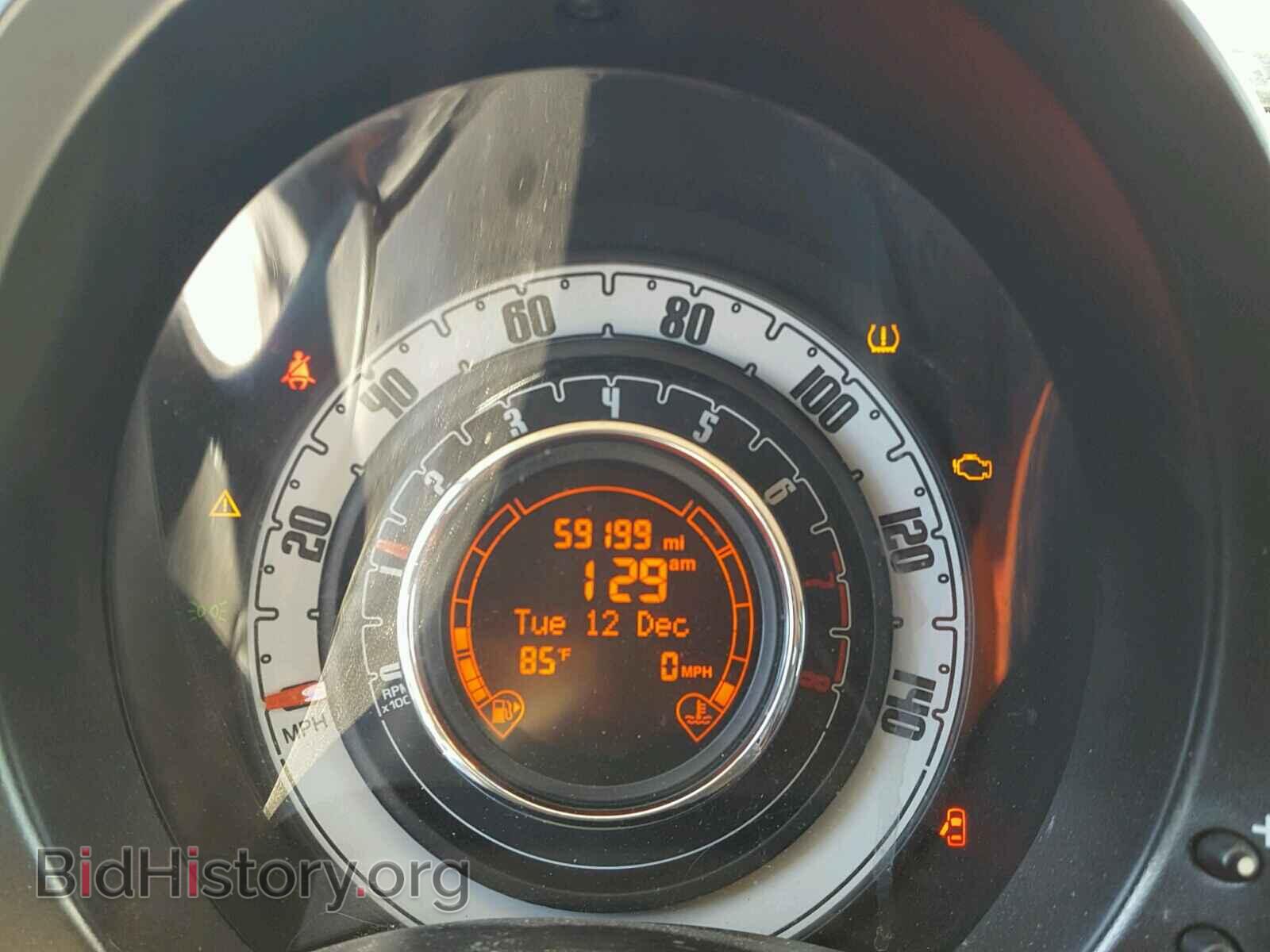 2012 FIAT 500 - VIN: 3C3CFFAR0CT343527 - Фото 8