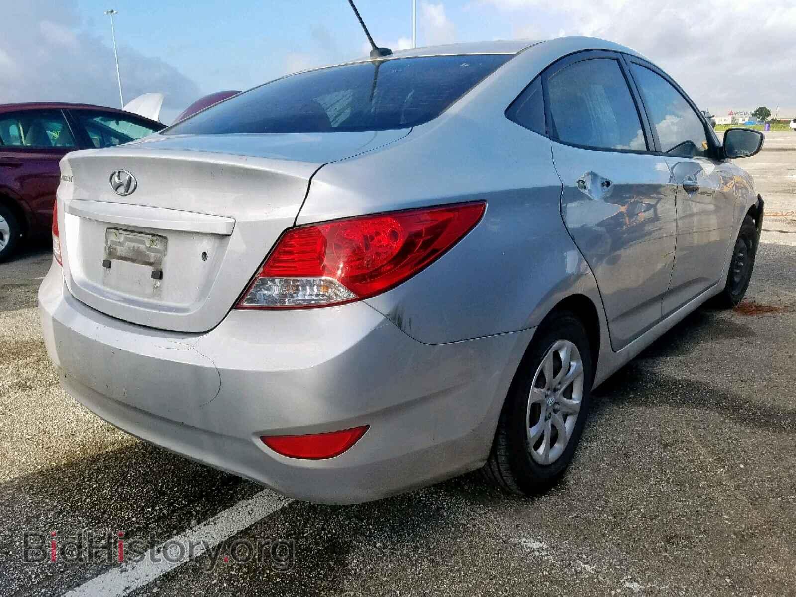 2013 HYUNDAI ACCENT - VIN: KMHCT4AE4DU361649 - Фото 4