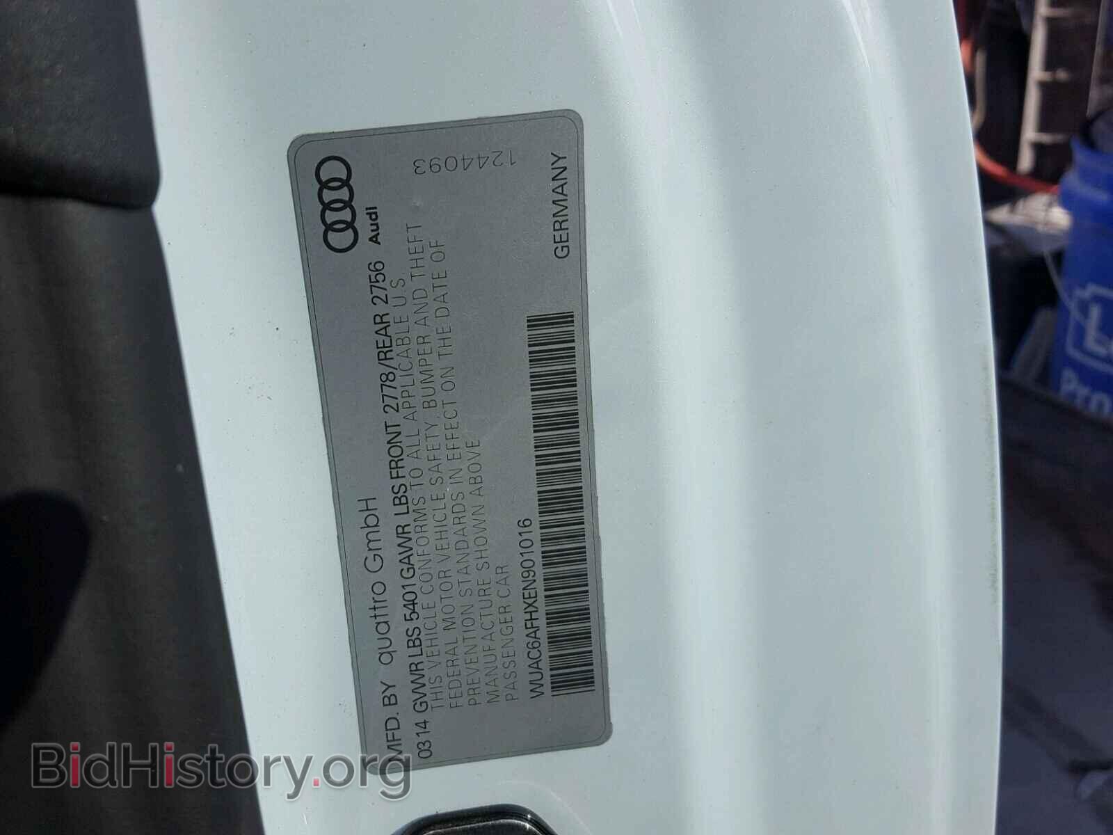 2014 AUDI S5/RS5 - VIN: WUAC6AFHXEN901016 - Фото 10
