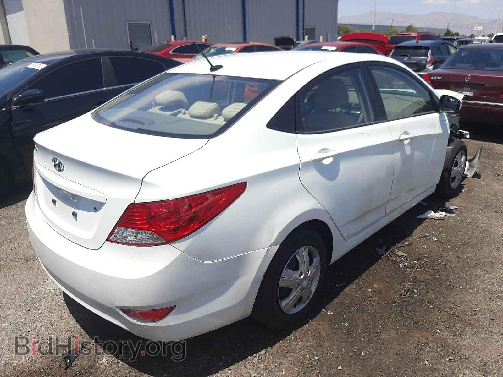 2012 HYUNDAI ACCENT - VIN: KMHCT4AE3CU259824 - Фото 4